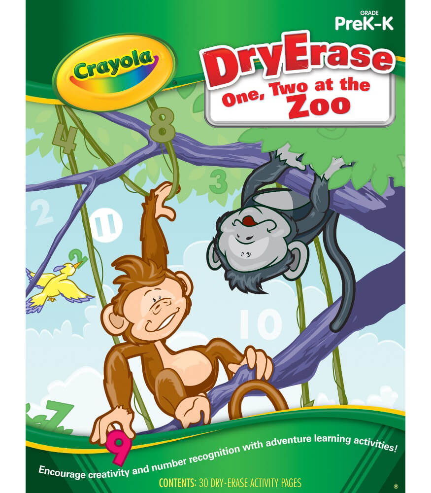 One, Two, at the Zoo Activity Book | Carson-Dellosa Publishing