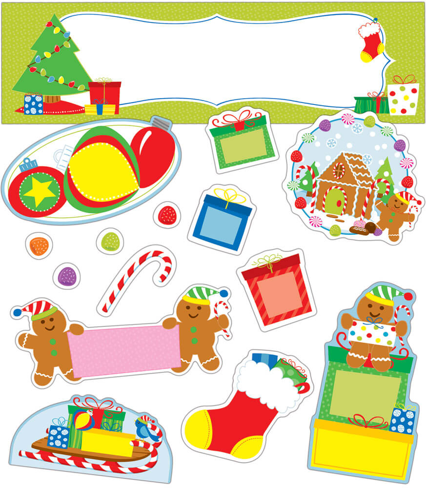 Holiday Fun Mini Bulletin Board Set Product Image