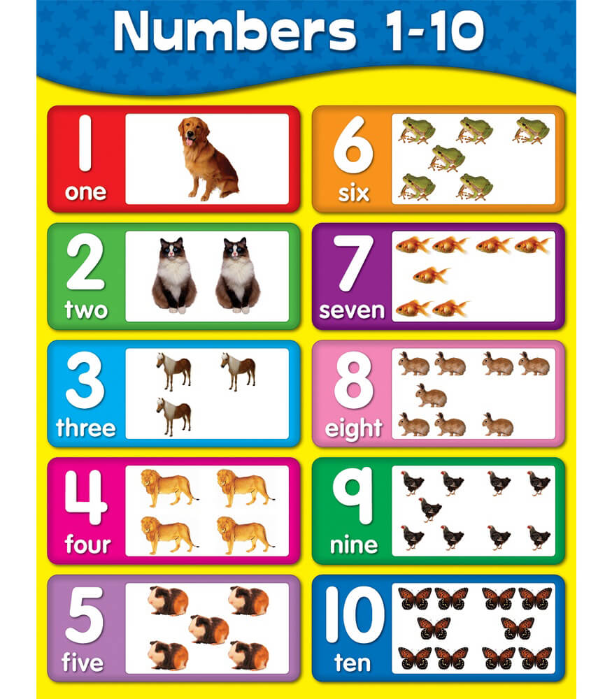 Colored Printable Numbers Free Printable Number Chart Images And Photos Finder