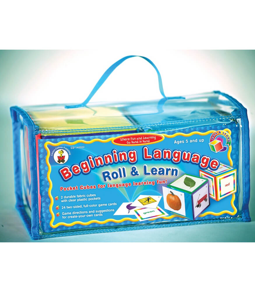 beginning language roll learn pocket cubes board grade k 2 carson dellosa publishing beginning language roll learn pocket cubes board grade k 2 carson dellosa publishing