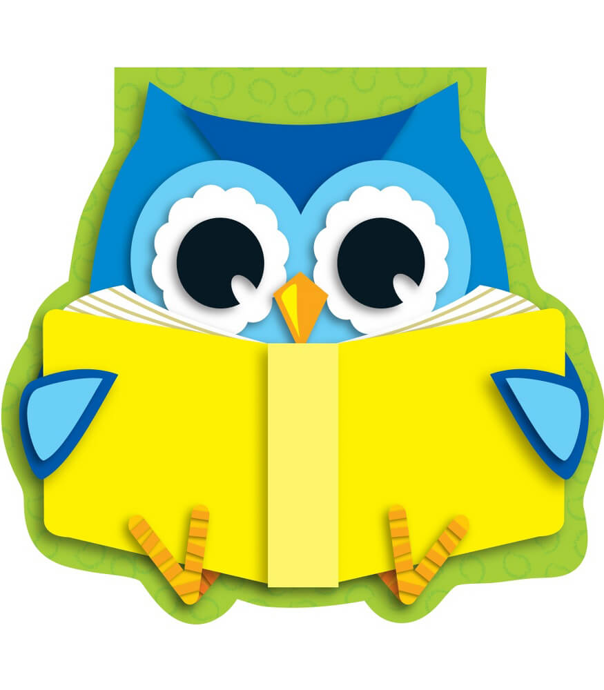 Reading Owl Notepad Grade PK-8 | Carson-Dellosa Publishing