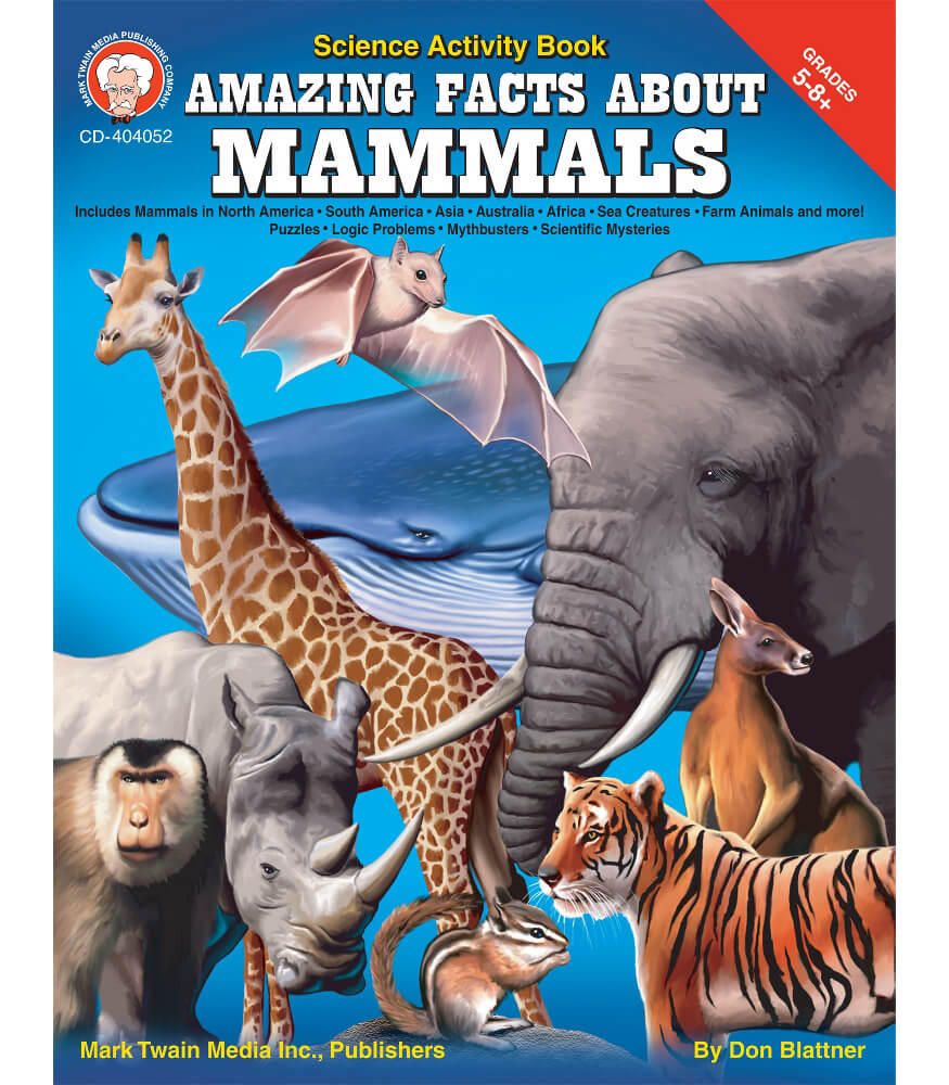 Amazing Facts About Mammals Resource Book Grade 5-8 | Carson-Dellosa