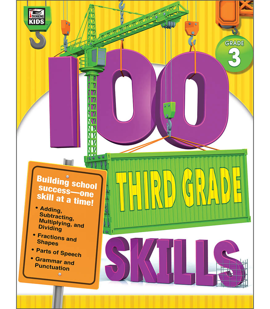 100 Third Grade Skills Workbook Grade 3 | Carson-Dellosa Publishing